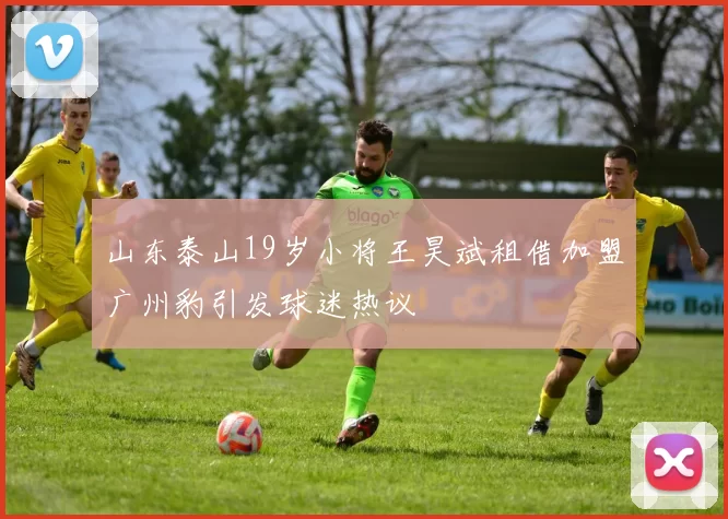 山东泰山19岁小将王昊斌租借加盟广州豹引发球迷热议